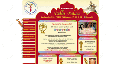 Desktop Screenshot of delhi-palace.com